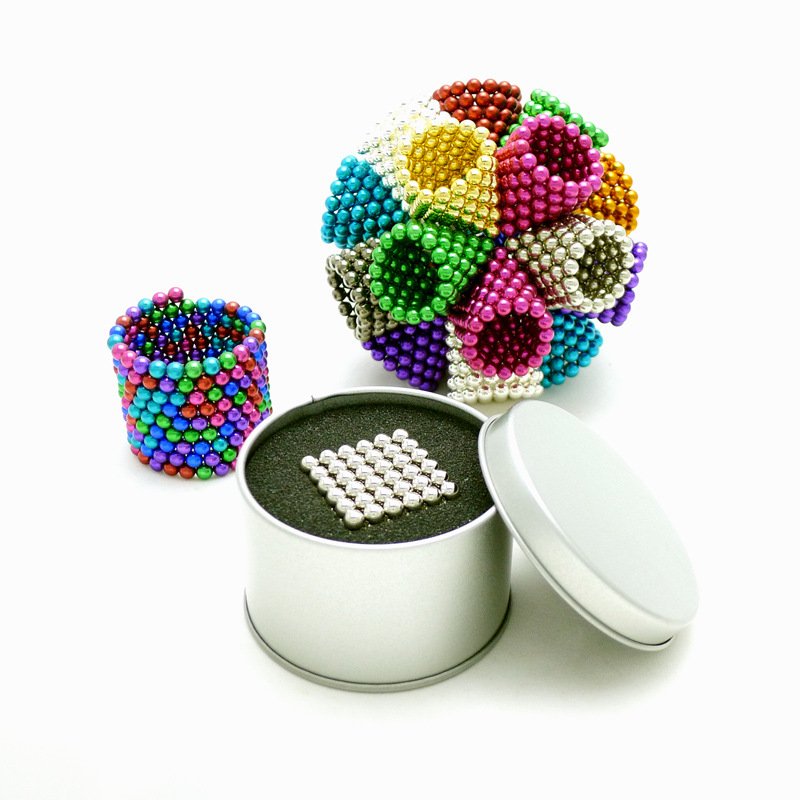 Colorful N35 5mm 216Pcs magnetic ball