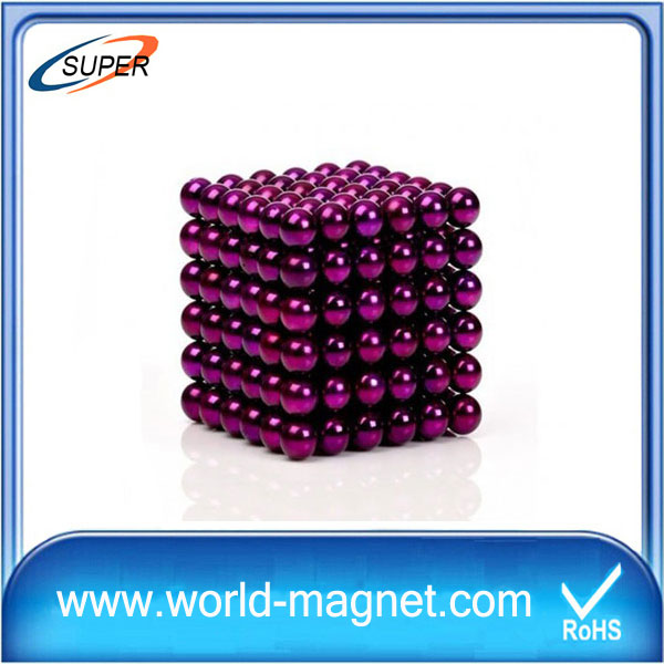 216pcs per set Dia 5mm NdFeB colorful magnetic balls