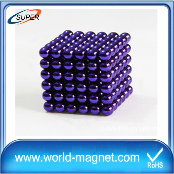 5mm 216pcs Magnet Balls Magic Beads 3D Puzzle Ball Sphere Magnetic Ball For Gift