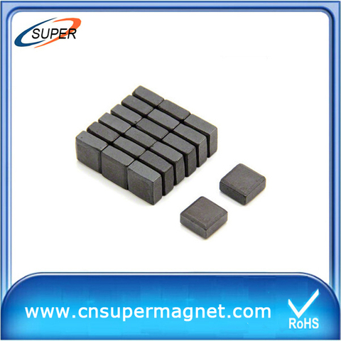 Block barium Y25 ferrite magnet for motor core