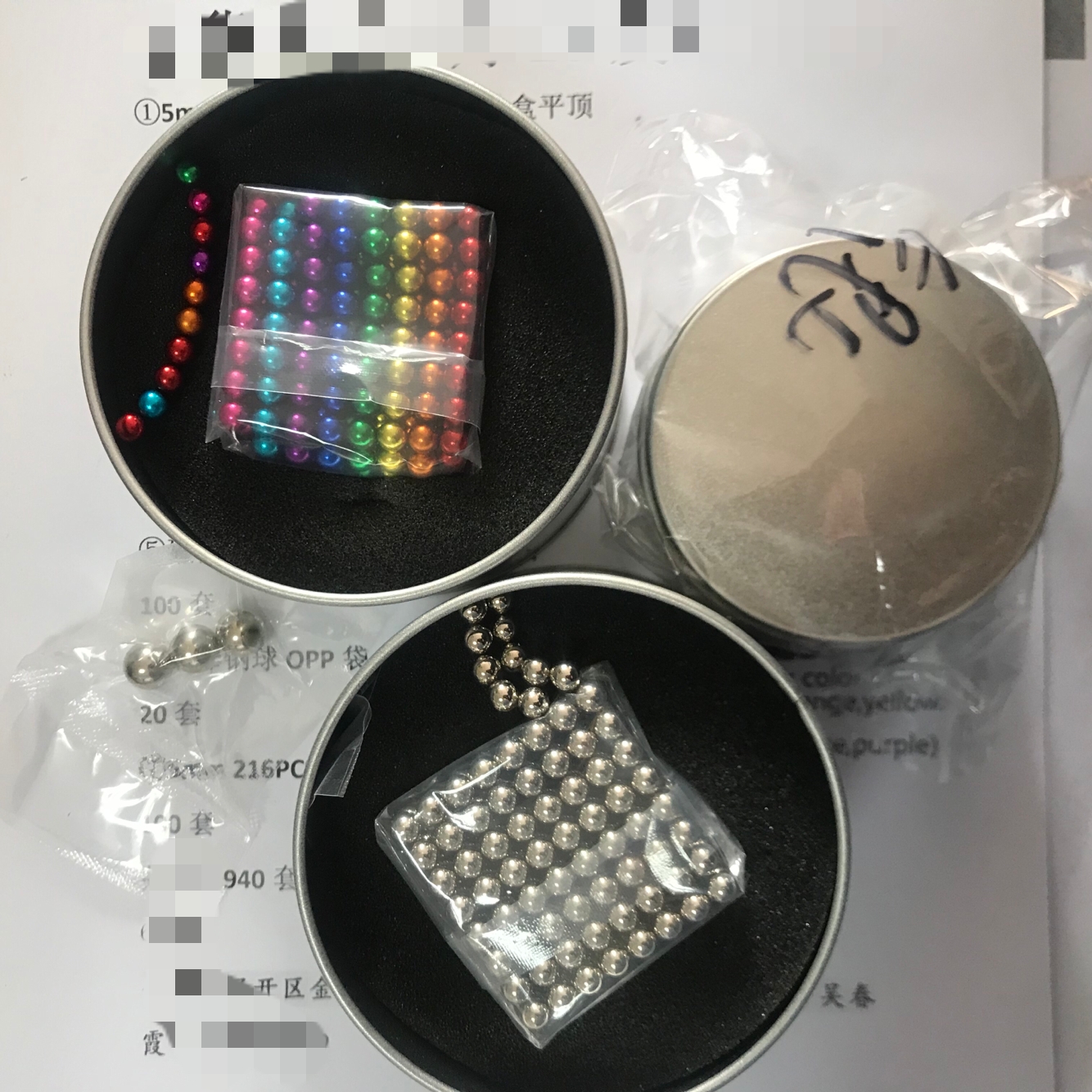 Colorful Small Ball Shaped Magnets D5mm For Hot Sale 