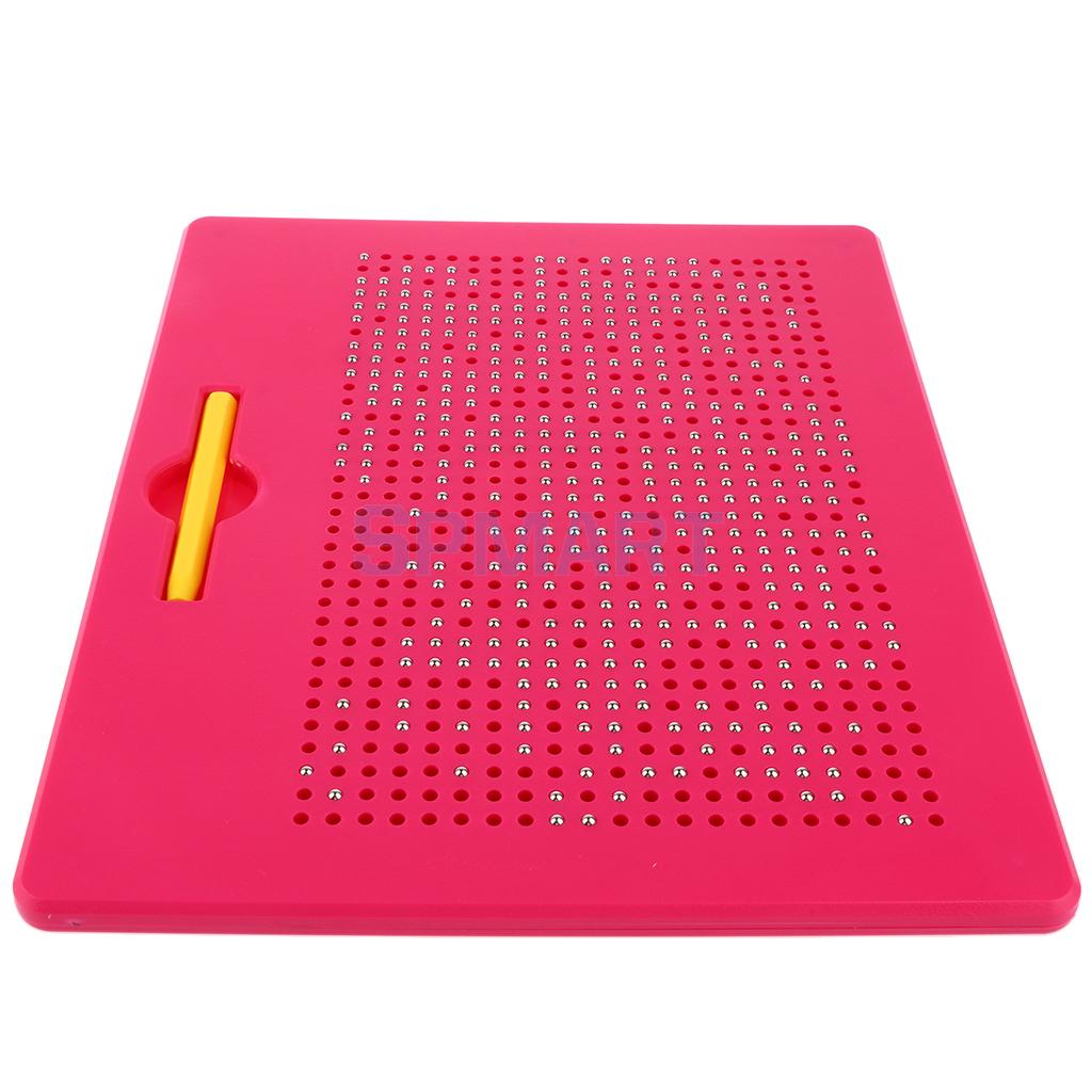 Large size 25.5*28*1.2cm with 713pcs Steel Balls Magnetic Drawing Board Children Toys