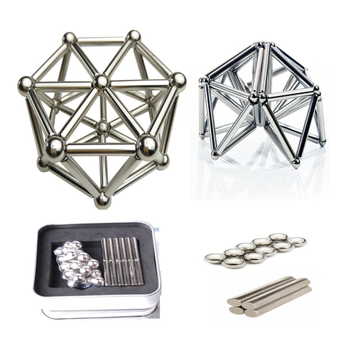 Hot selling normal 36 magnetic sticks and 27 stainless balls magnetic sticks and balls