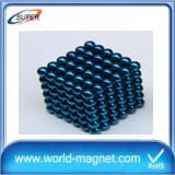Neodymium Strong Ball Magnets 5mm Neo cube magnetic balls with iron box
