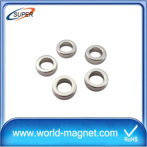 DC motor radial neodymium ring magnet for sale