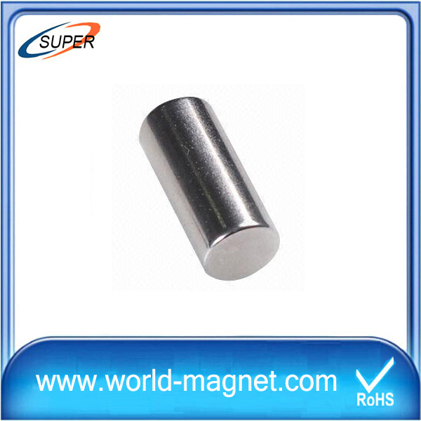 Wholesale Silver Neodymium Cylinder Magnet