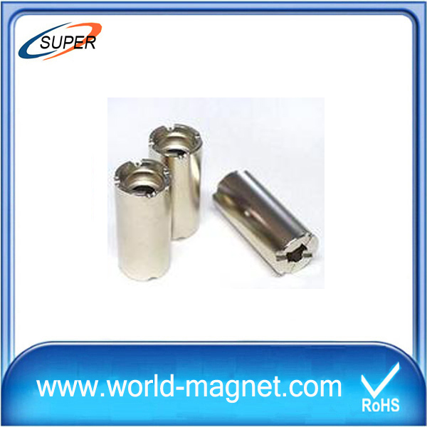 N42 Rare Earth NdFeB Cylinder Magnet for Motor