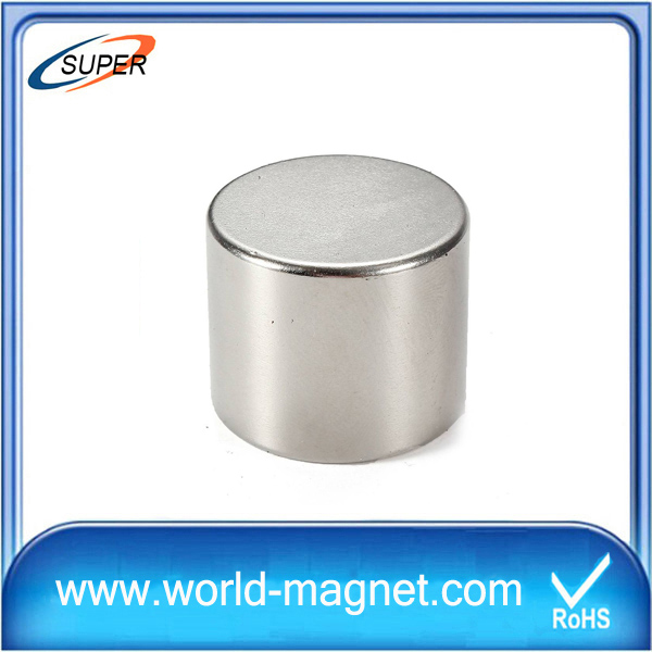Permanent N52 Neodymium Cylinder Motor Magnet
