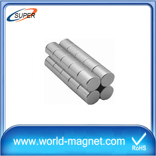 High Grade12000 Gauss Neodymium Cylinder magnet 