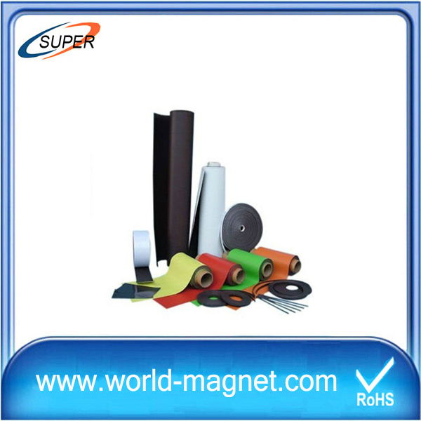 Professiona Cheap Rubber Magnet Strip with Self-adhesive